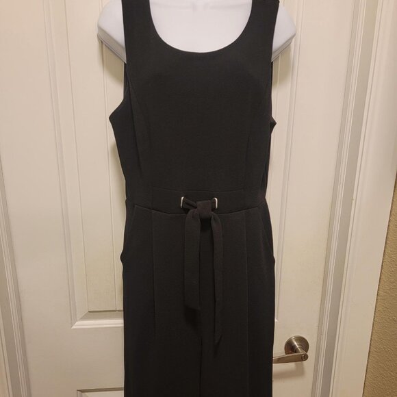 RACHEL ZOE Black Sleeveless Jumpsuit Size 10 - Picture 2 of 15
